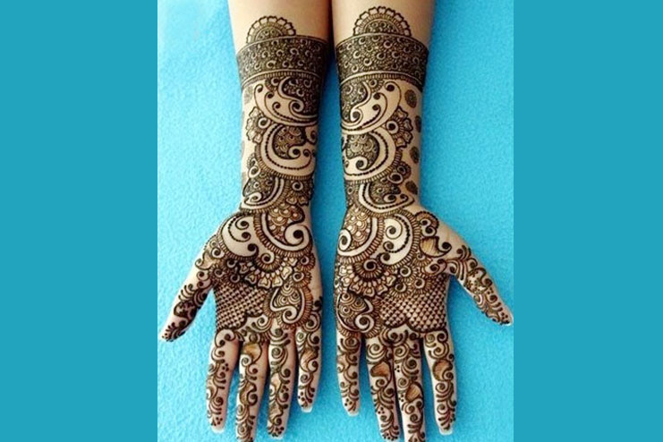 Contemporary Mehendi Designs