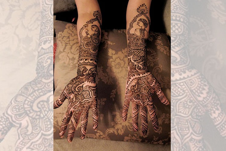 Full Hands Bridal Mehendi