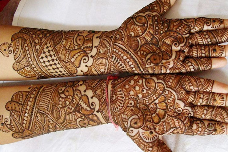 Classic Rajasthani Bridal Mehendi
