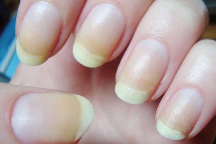 7. Dark nail polish - wide 11