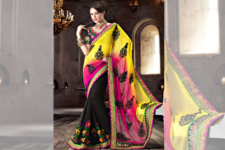 Georgette Saree