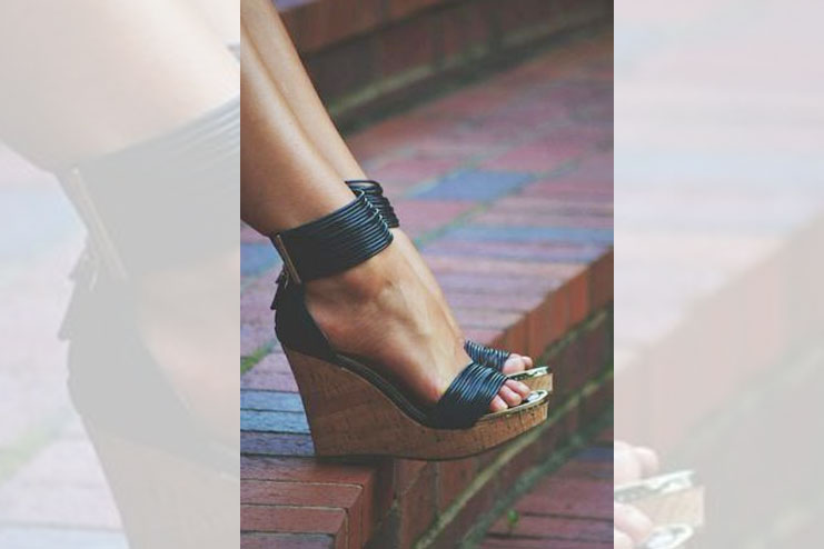 Strappy Wedges