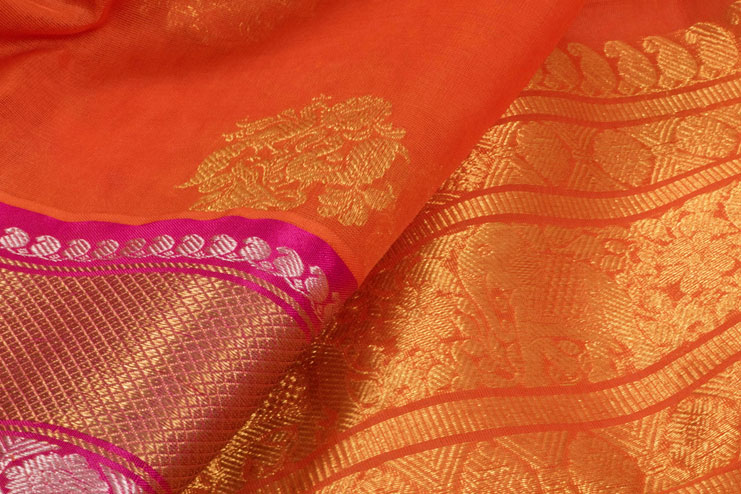 Motifs Of Kanchipuran Silk Sarees