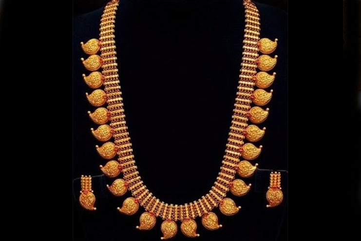 Mango Mala Bridal Jewelry Design