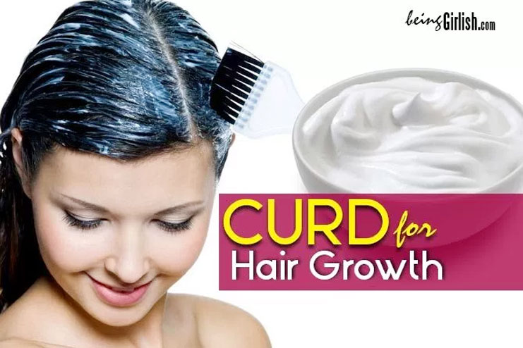 Curd for hair growth