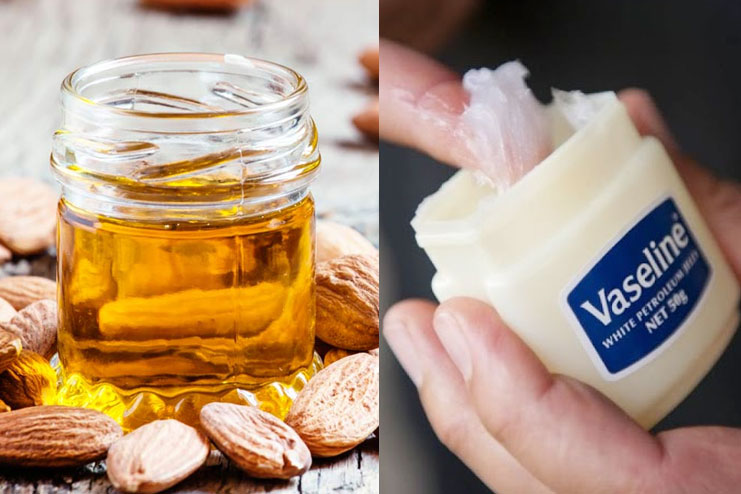 Vaseline And Almond Oil