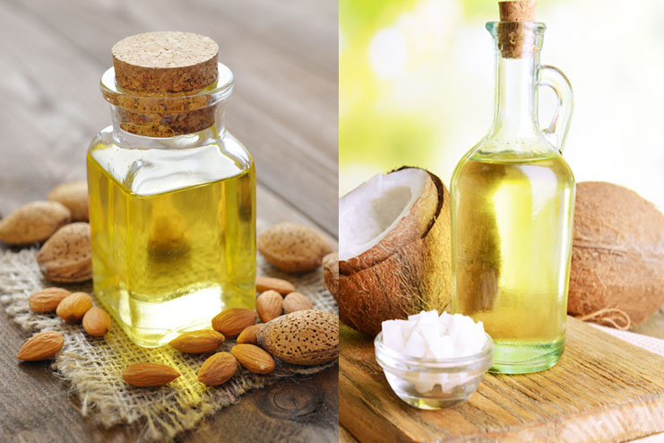 Almond Oil with Coconut Oil