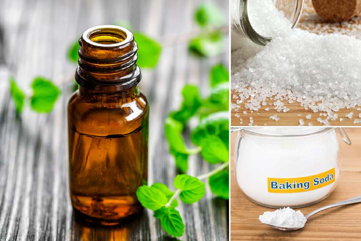 Baking Soda, Epsom Salt And Essential Oils