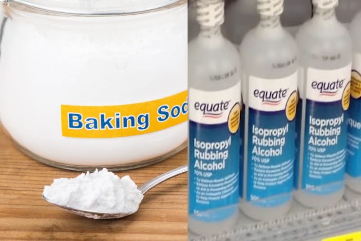 Baking Soda With Rubbing Alcohol