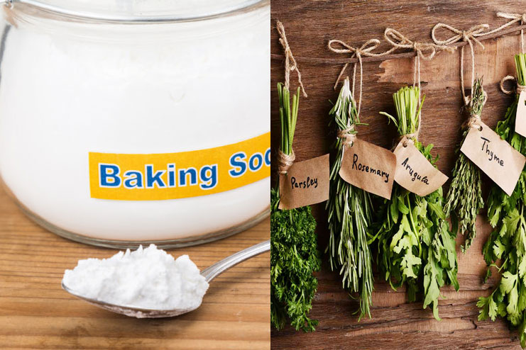 Baking Soda With Herbs