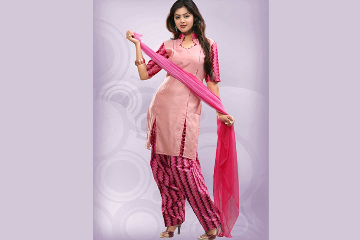 Printed Parallel Salwar