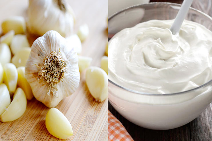 Garlic With Yogurt