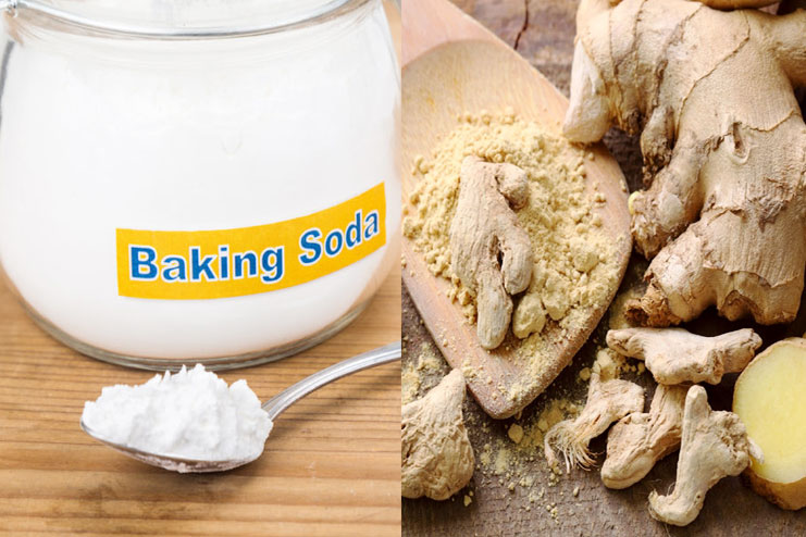Baking Soda and Ginger Drink