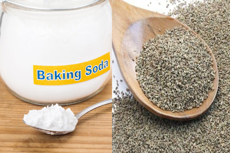 Baking Soda and Carom Seeds Drink