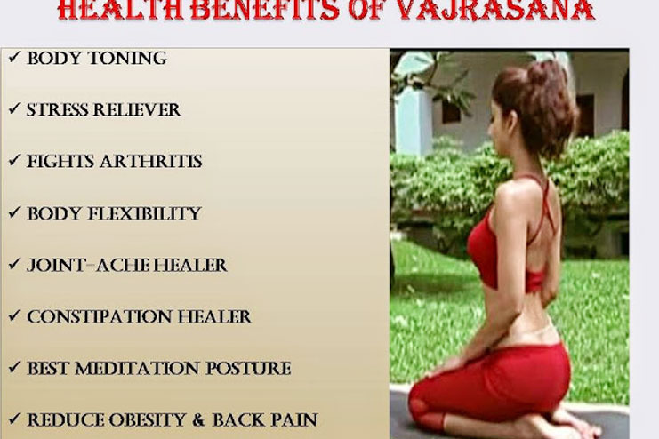 Benefits of vajrasana