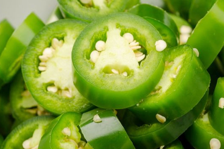 green chilli in food