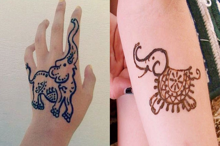 Animal Henna Design