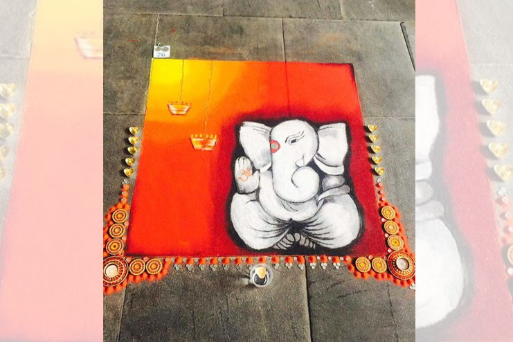 Poster Rangoli