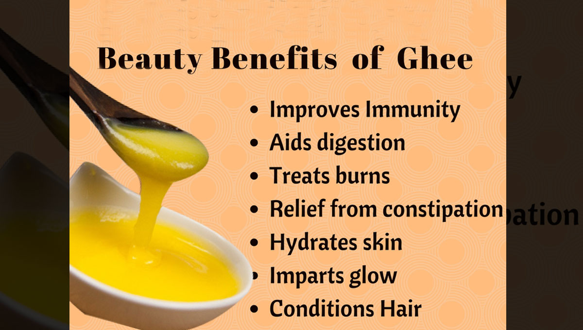 10 Secret Ghee Benefits For Healthy Hair And Skin