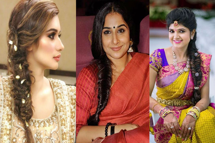 Trendiest Hair styles to go with every type of sarees you own