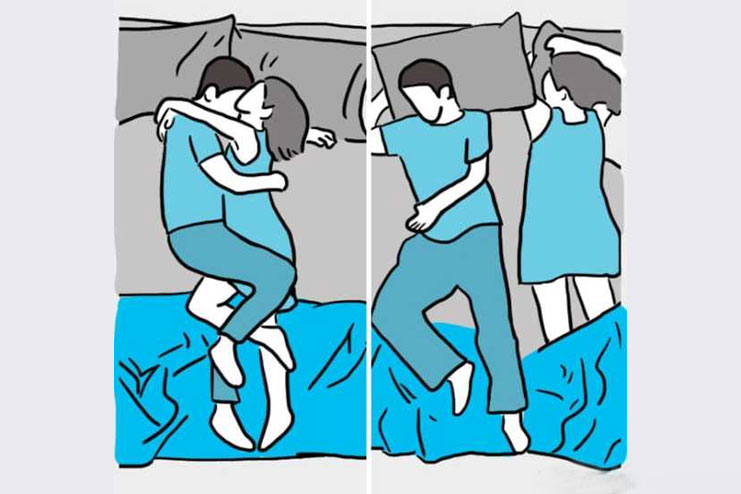 Cuddle and Relax Position