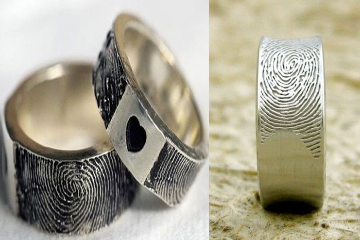 Finger print rings