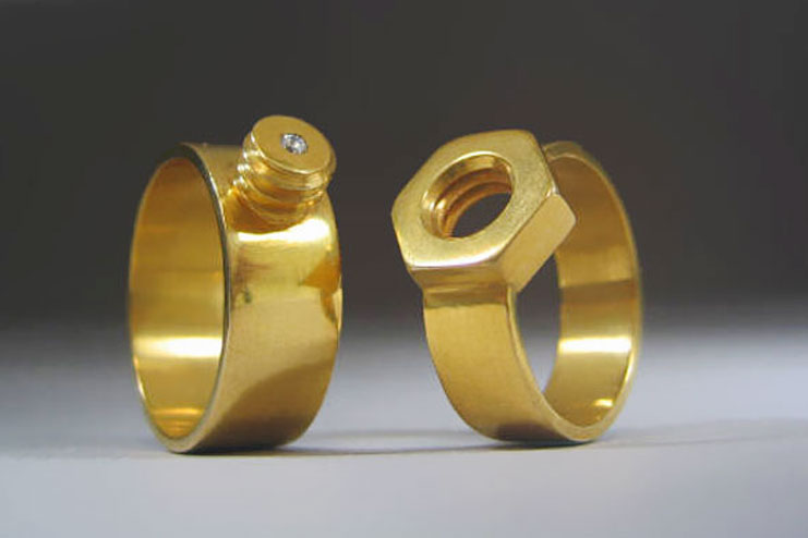 The nut and bolt Rings