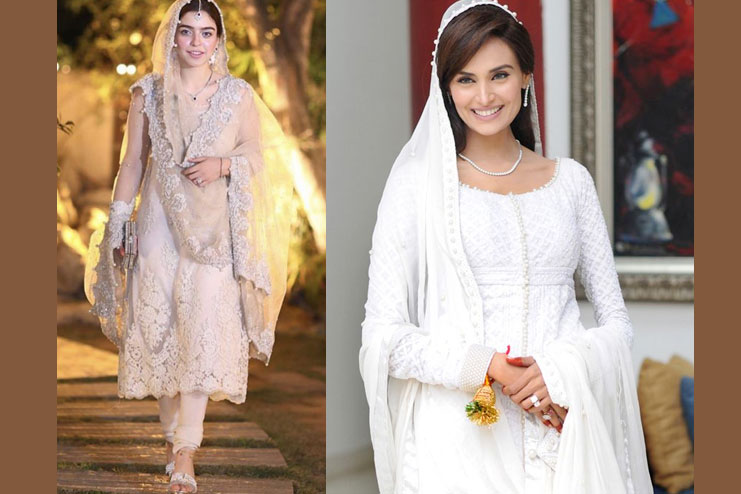 A subtle bridal salwar kameez-Muslim wedding Dress Ideas