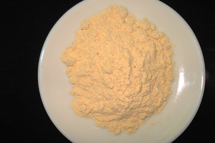 Using gram flour