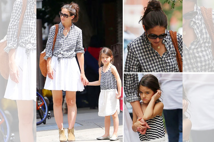 such trendy coordinating mother daughter dresses