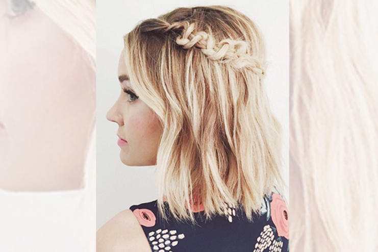 Criss Cross Side Braid