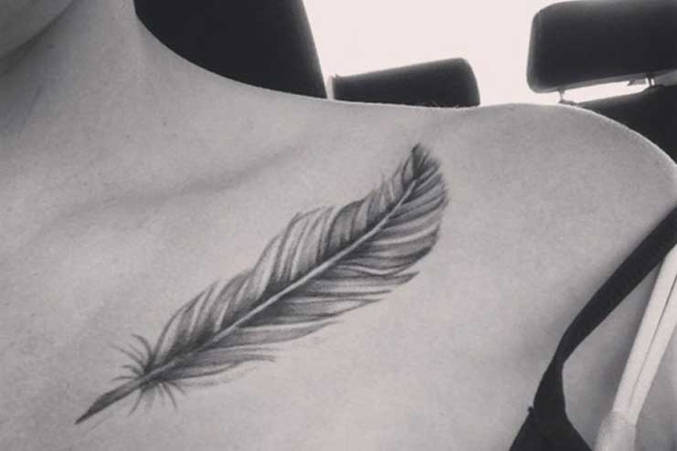 Feather-tattoo