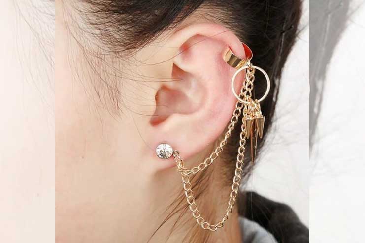 Multi-Chain-Ear-Cuffs