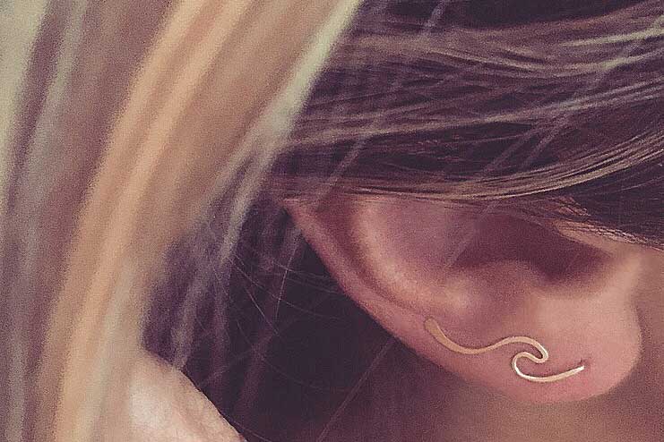 Ocean-wave-ear-cuffs