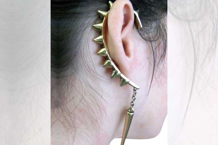 Spiked-ear-cuffs