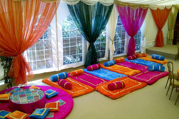Curtains can be part of decor