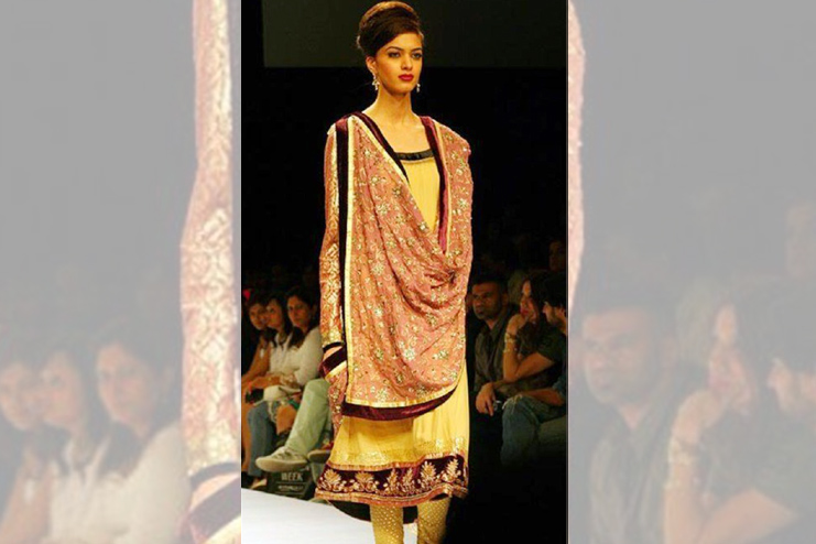 Punjabi Style Draping