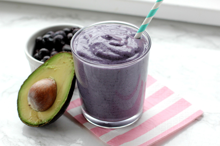 Blueberry and avocado