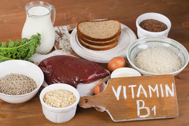 Food sources of vitamin B1
