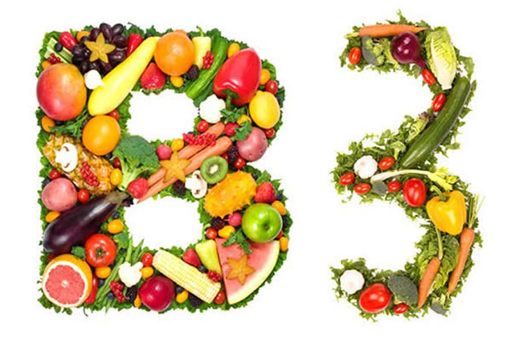 Food sources of vitamin B3
