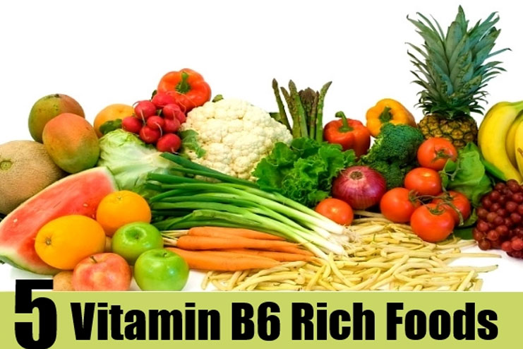 Food sources of vitamin B6