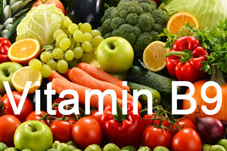 Food sources of vitamin B9