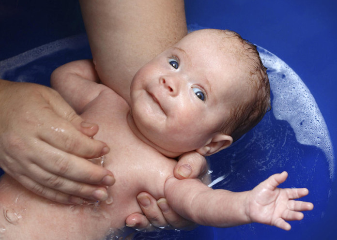 Give your baby a bath