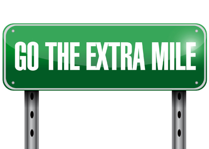 Extra mile in love