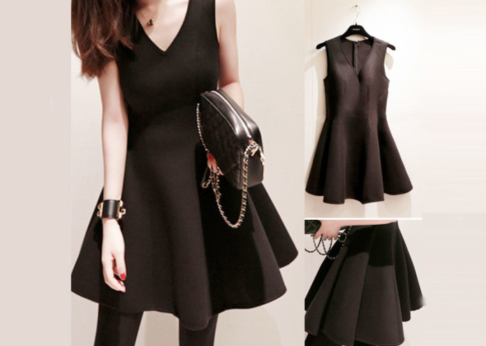 Wear A Little Black Dress This Winter! | hergamut