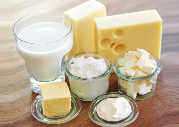 High Fat dairy items