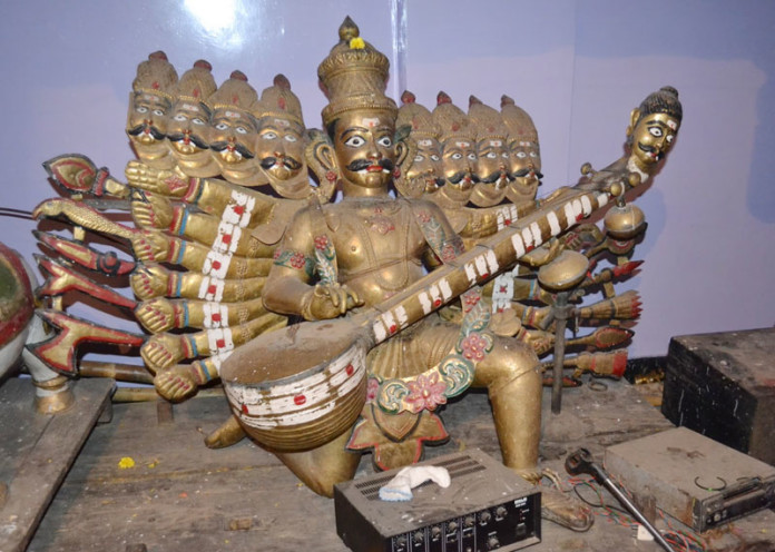 Ravana was a Veena player