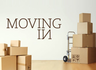 moving in