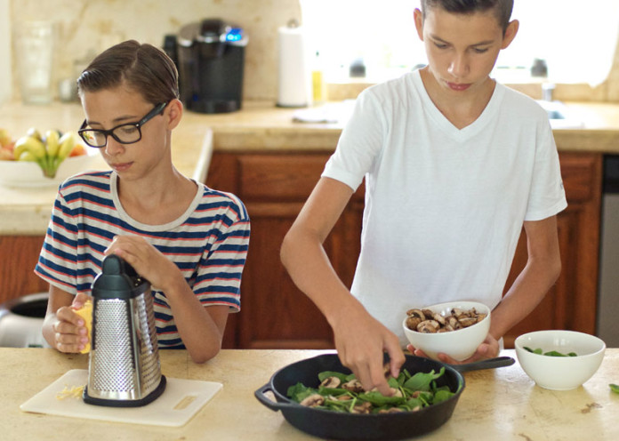 Let your teen cook a meal