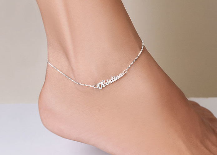 Silver anklets